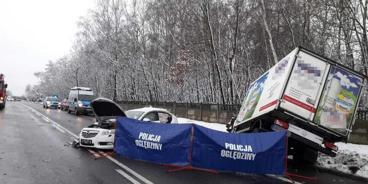 Sprawca tragicznego wypadku pod Strykowem był pijany! 