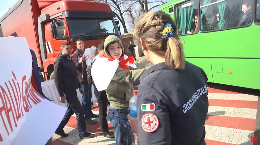 Protest na Ukrainie