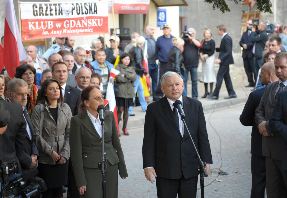 Jarosław Kaczyński w Gdańsku