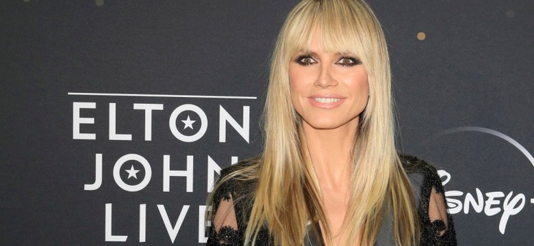 Na ściance prześwity od góry do dołu - na Instagramie prezentacja sutków. Heidi Klum kusi! FOTO
