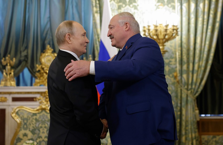 Aleksandar Lukašenko i Vladimir Putin