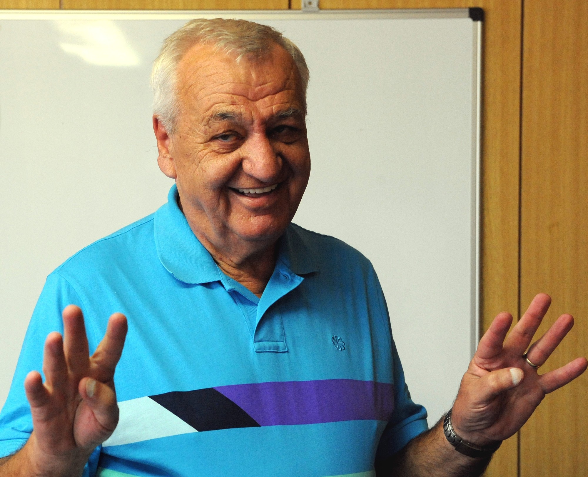 Zabávač Ján Pisančin, ktorého všetci poznajú ako Andera z Košíc.