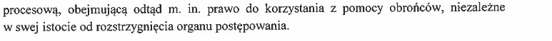 Odpowiedź przesłana przez rzecznika dyscyplinarnego Piotra Schaba