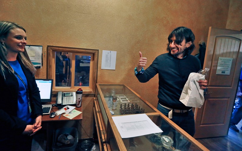 Sprzedaż w sklepie z marihuaną w Denver