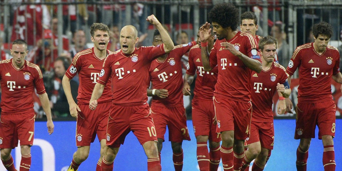 Bayern Monachium kontra FC Barcelona.