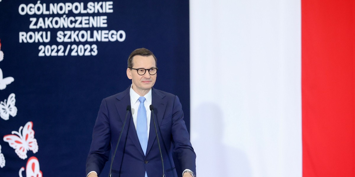 Premier Mateusz Morawiecki.