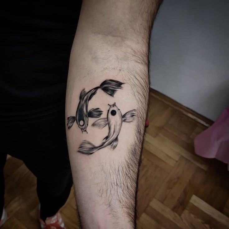 Koi fish tattoo [Pinterest]