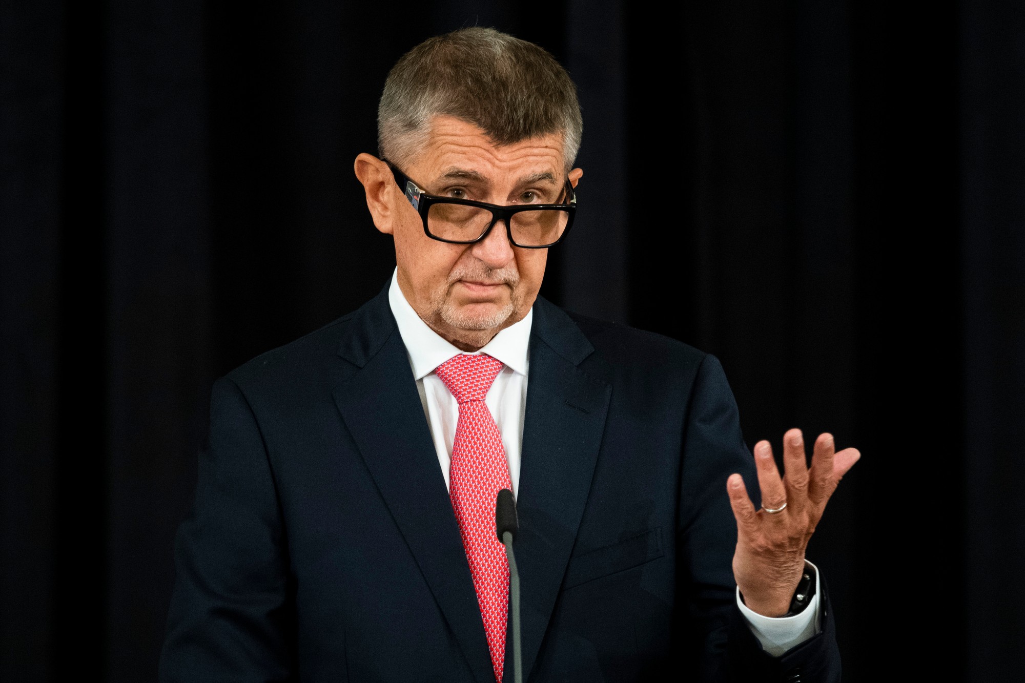 Bývalý český premiér Andrej Babiš. 
