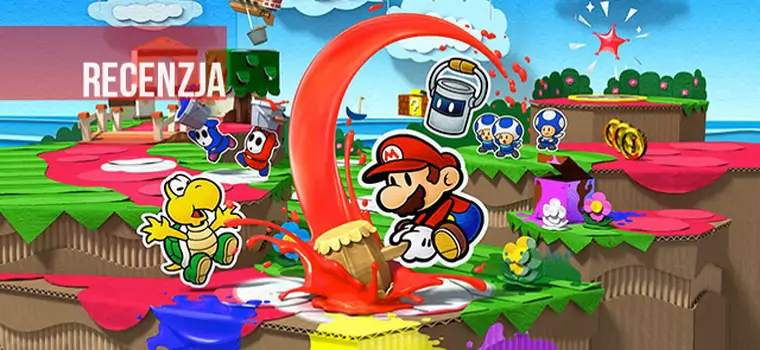 Recenzja Paper Mario: Color Splash - gra dobra, choć cienka jak papier!