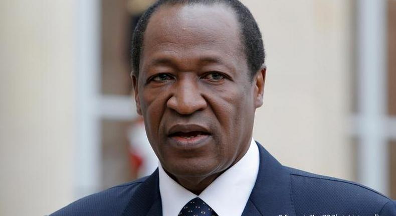 Blaise Comparoe, ex président Burkinabé