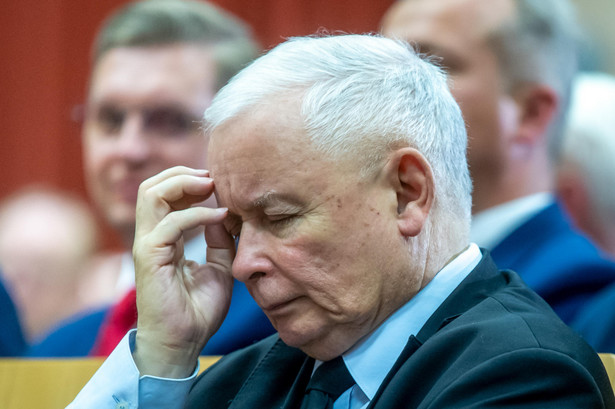 Prezes PiS Jarosław Kaczyński