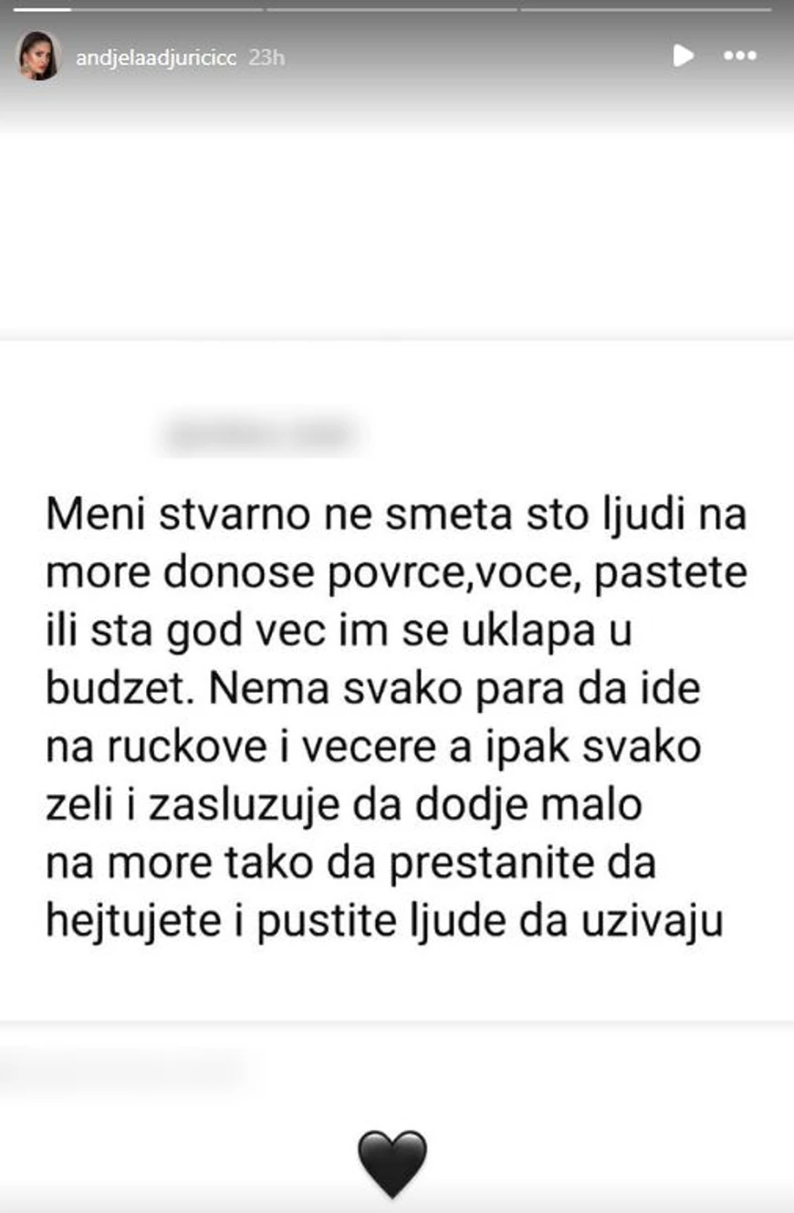 Anđela Đuričić (Foto: Instagram)