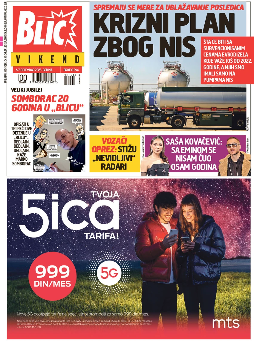NASLOVNA BLIC