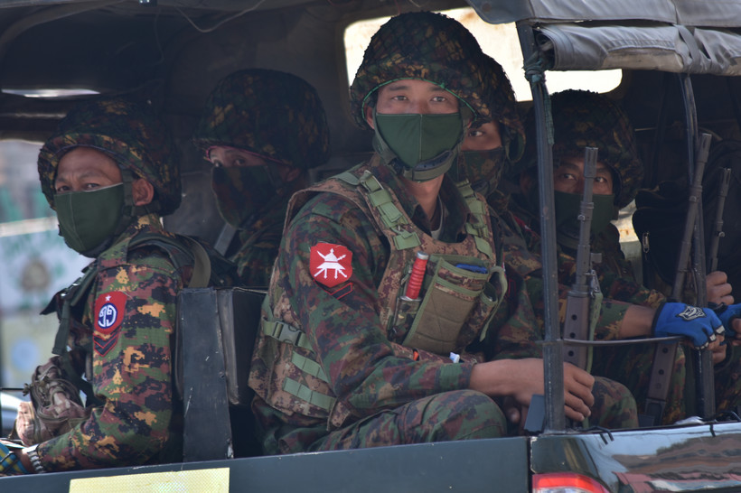 Birmańska armia, Birma