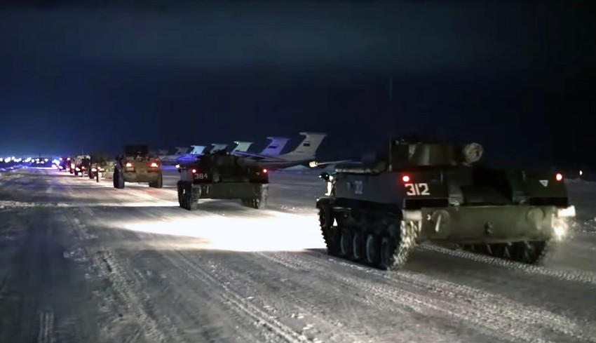 Ruski mirotvorci iz ODKB u Kazahstanu