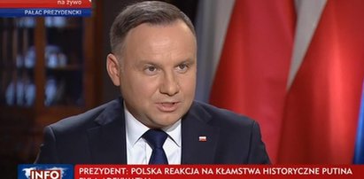 Andrzej Duda wystąpił w TVP. Co powiedział o sytuacji w Iranie?