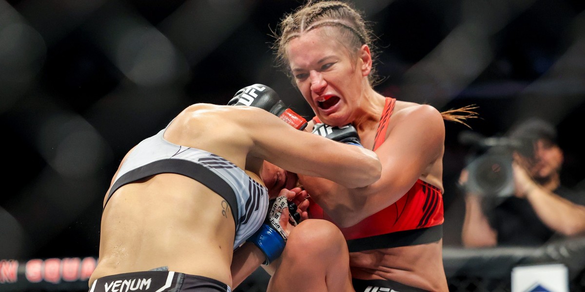 Co za walka! Karolina Kowalkiewicz pokonała na punkty Silvanę Gomez Juarez podczas gali UFC 281.