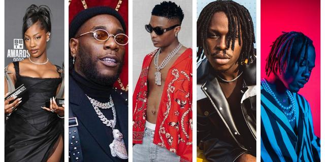 Nigerian Artists Bagged Norminations at the 2022 American Music Awards