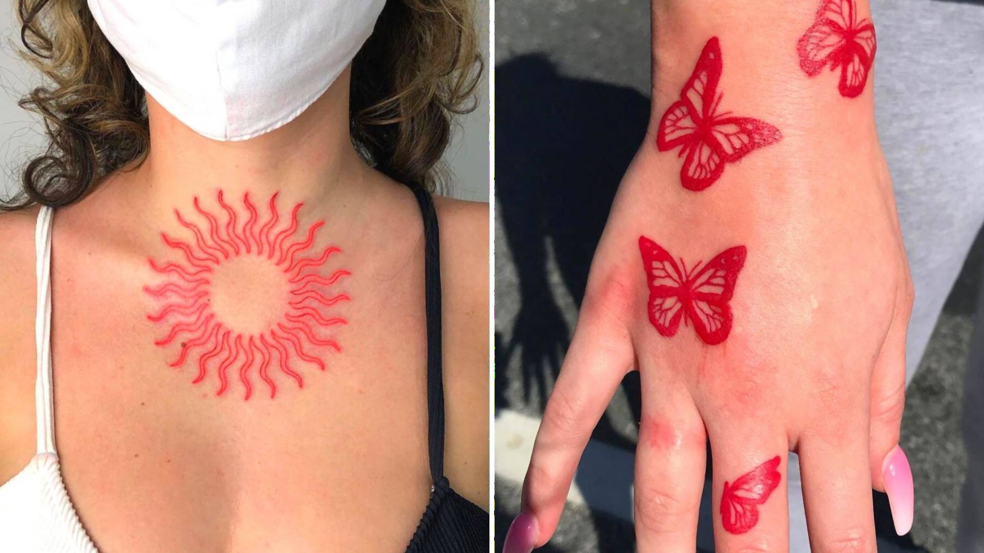 Nielen čierna farba sa hodí na telo: Červené tetovanie je hitom tejto sezóny