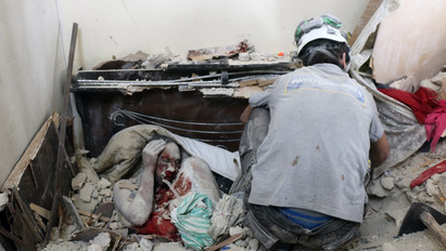 Pokol Aleppóban: Kétmillióan a halál torkában - Galéria