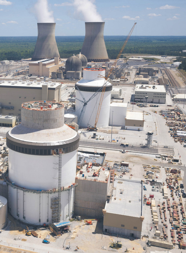 Budowana przez Westinghouse elektrownia Vogtle w stanie Georgia