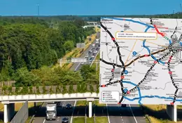 Jedna z najważniejszych polskich autostrad zostanie poszerzona. Jest już pierwsza umowa [MAPA]