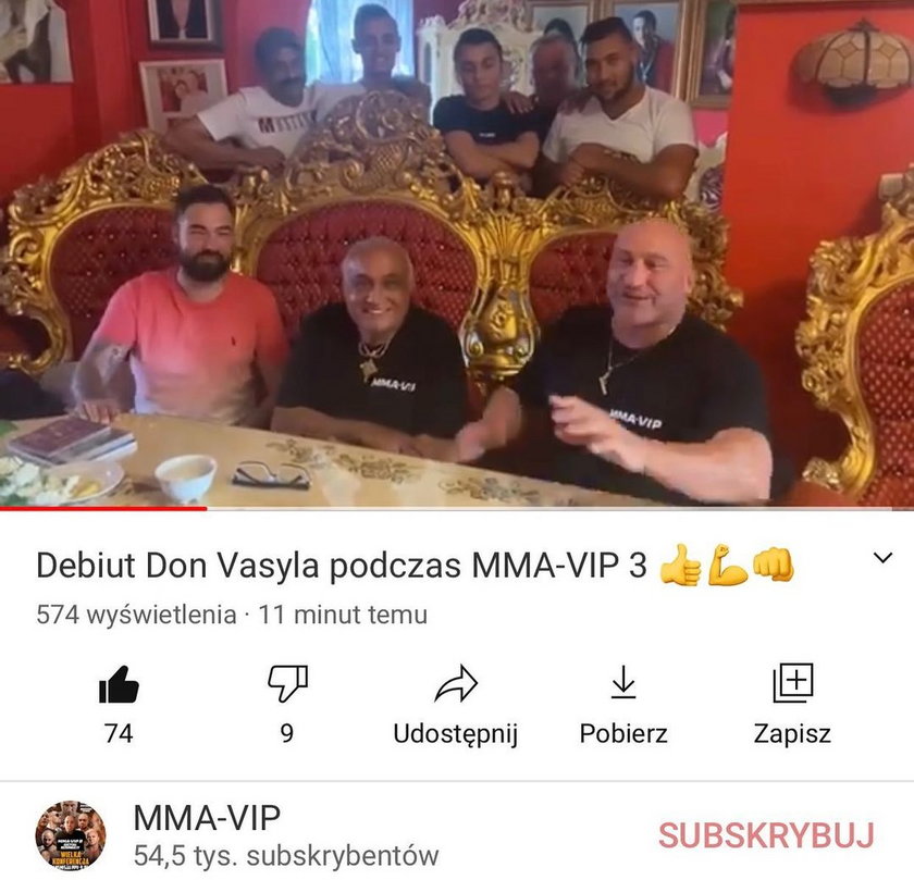 W październiku Don Vasyl wystąpi na gali MMA-VIP. Jego przeciwnikiem będzie Jacek Murański