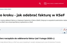 Jak odebrać fakturę w KSeF w 5 krokach od 1 lutego 2026 r. Poradnik Ministerstwa Finansów