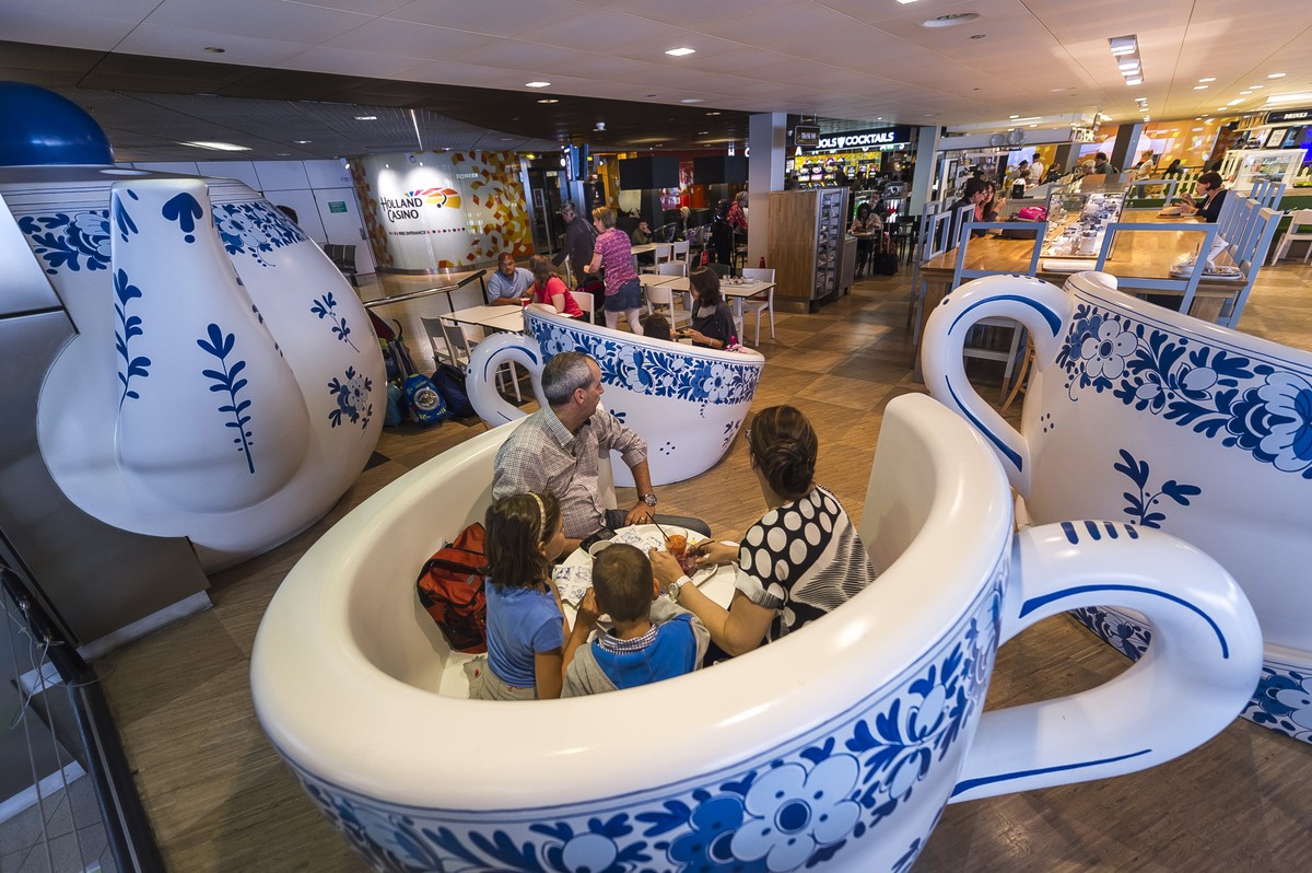 Lotnisko Schiphol w Amsterdamie