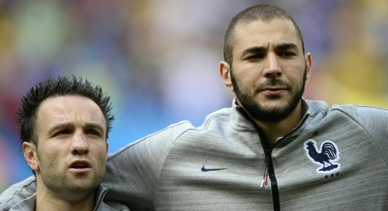 Mathieu Valbuena and Karim Benzema were teammates in the French national team