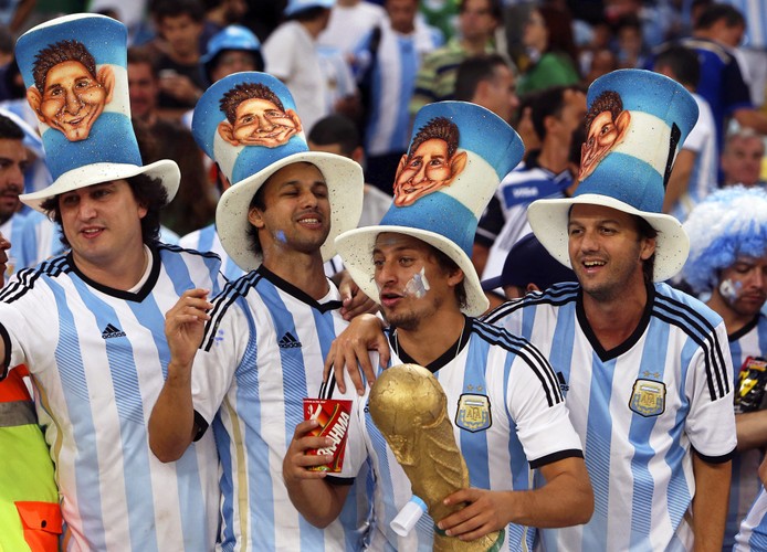 Tak się kibicuje na mundialu w Brazylii