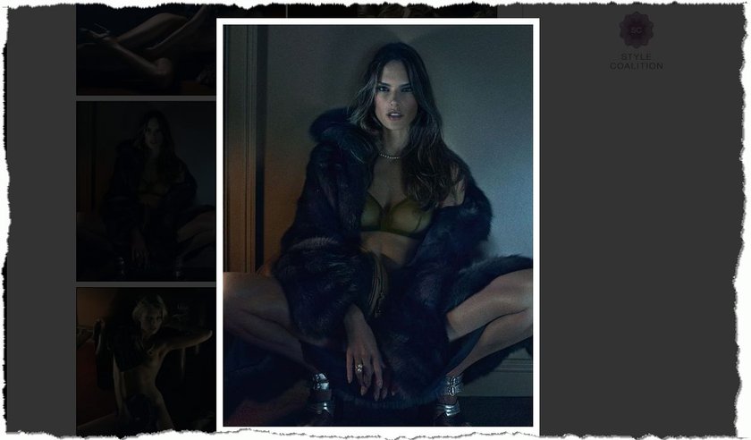 Alessandra Ambrosio w sesji dla "Interview Magazine"