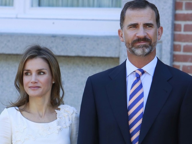 Księżna Letizia i Książę Filip