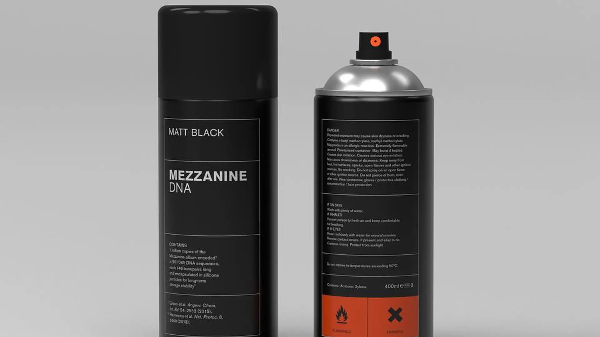 Milion kopii albumu w jednej puszce. Massive Attack wydają płytę w sprayu