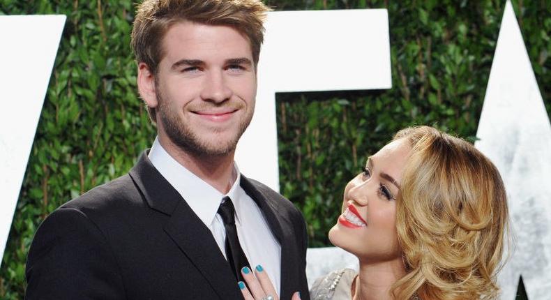 Miley Cyrus, Liam Hemsworth