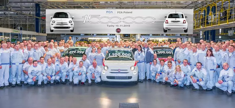 1 500 000 Fiatów 500 wyprodukowano w fabryce w Tychach