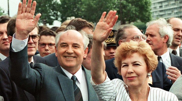 Gorbacsov életében a felesége, Raisza volt az első és az utolsó nő is