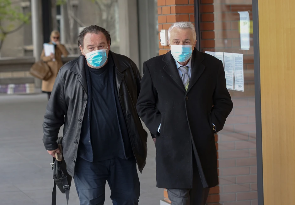 Bane Vidaković ispred suda