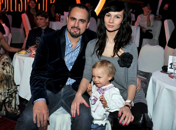 Agustin Egurrola z Niną Tyrką i córeczką Carmen