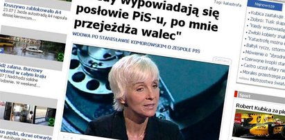 Komorowska. Przeciw zespołowi Macierewicza