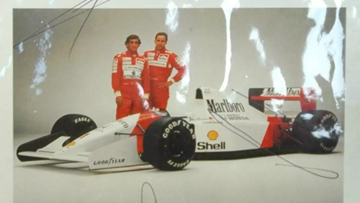 Ayrton Senna – autograf