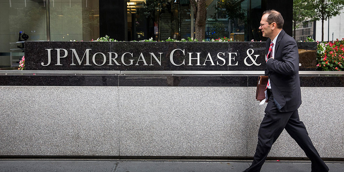 JPMorgan Chase to jedyny z wielkich banków inwestycyjnych, który znalazł się na liście S&P