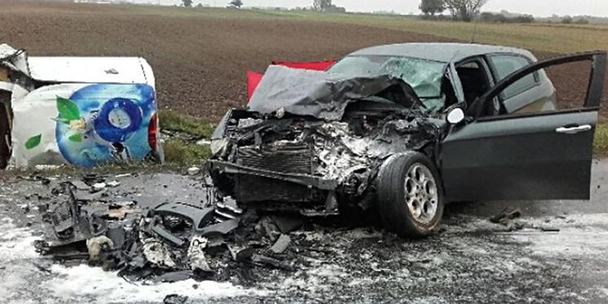 Śmiertelny wypadek na dk 5. Zginął kierowca