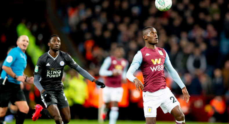 Mbwana Samatta in action. (Twitter/AVFCOfficial)