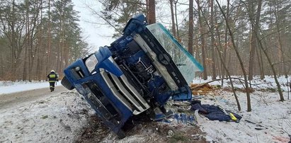 Tragiczny wypadek na Podkarpaciu. 46-letni kierowca nie miał szans...