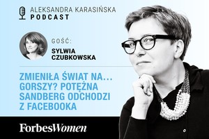 Podcast Forbes Women. Kariera i upadek Sheryl Sandberg z Facebooka