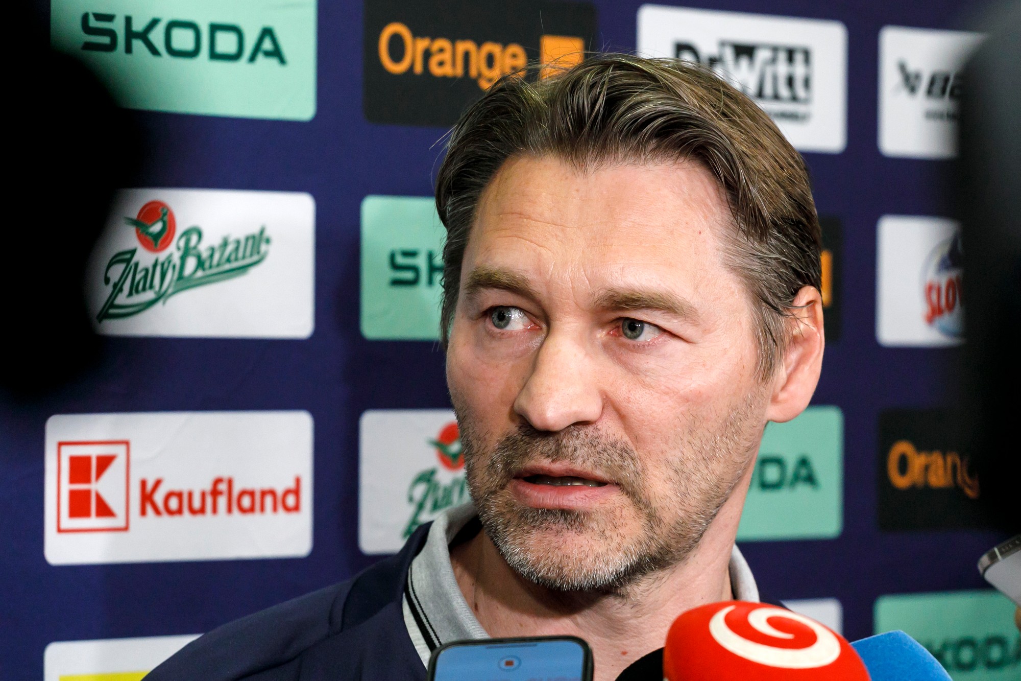 Hlavný tréner slovenskej hokejovej reprezentácie Vladimír Országh. 