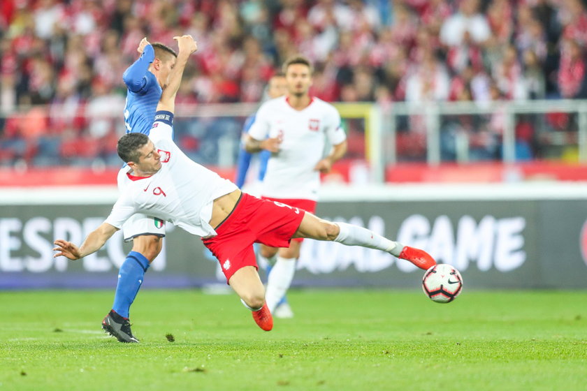 Polska - Wochy 0:1 w Lidze Narodów