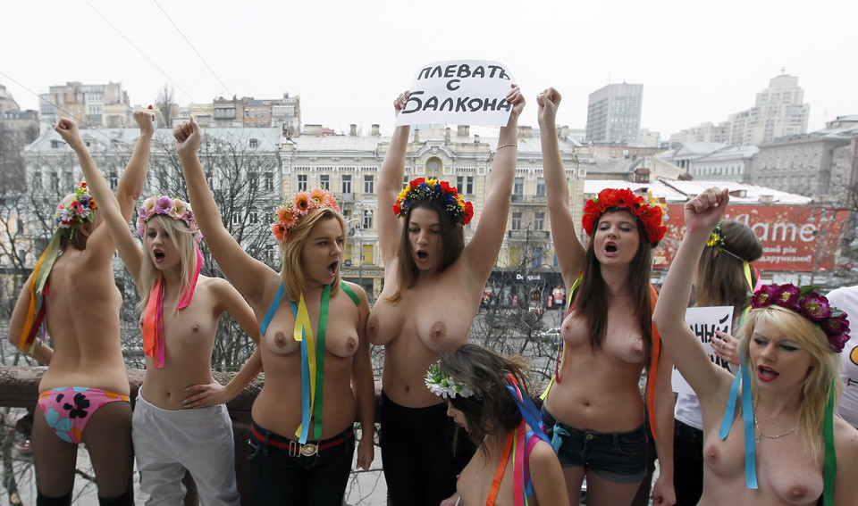 UKRAINE FEMEN PROTEST