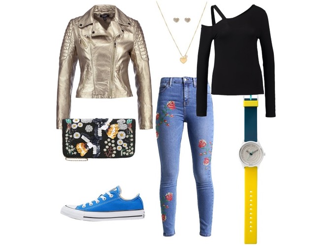 Wiosenne STYLIZACJE z trampkami i tenisówkami